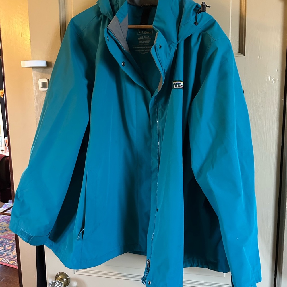 L.L. Bean Teal Women's Jacket 3x